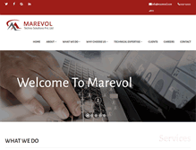 Tablet Screenshot of marevol.com